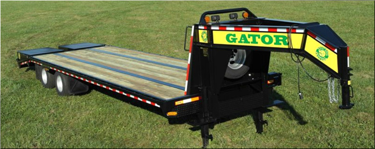 GOOSENECK TRAILER 30ft tandem dual - all heavy-duty equipment trailers special priced  Macon County, North Carolina
